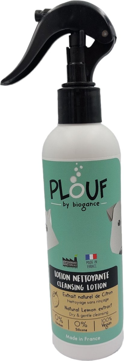 Plouf-reinigingslotion-zonder water- natuurlijk citroenextract-250 ml