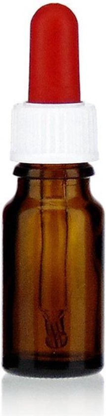 Ornina - Flacon pipette médecine marron 50 ml - flacon pipette verre -  flacons