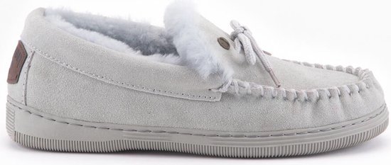 Warmbat - Koala Women Suede Ice Blue Grau - Maat 39