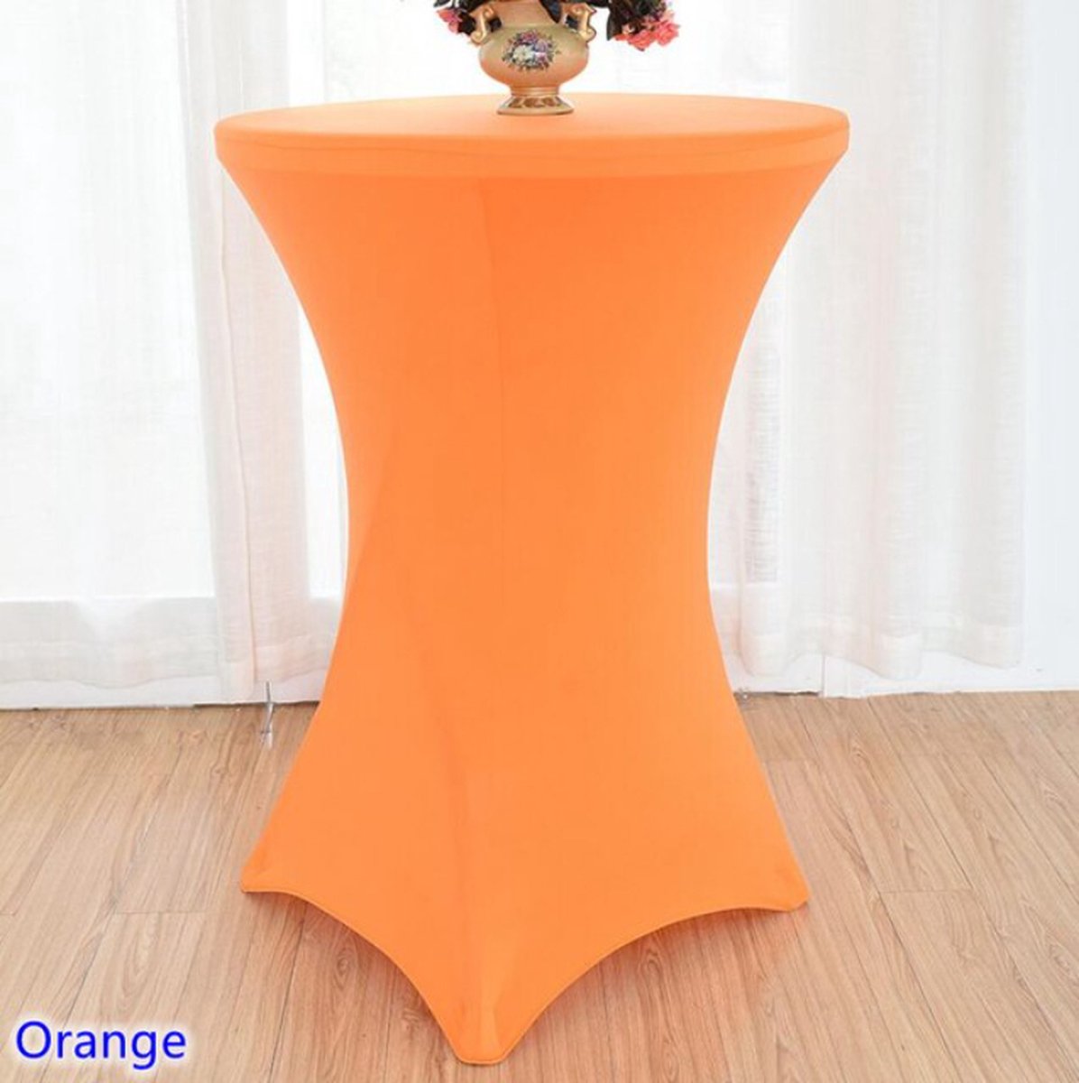 Deuba Statafelrok Tafelkleed Stretch 30°C Wasbaar Vele Kleuren & Maten - 60 cm Antraciet Deuba Statafelrok Tafelkleed Stretch 30°C Wasbaar Vele Kleuren & Maten - 60 cm Antraciet