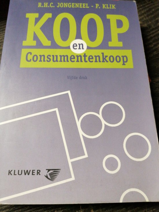 KOOP EN CONSUMENTENKOOP - cover