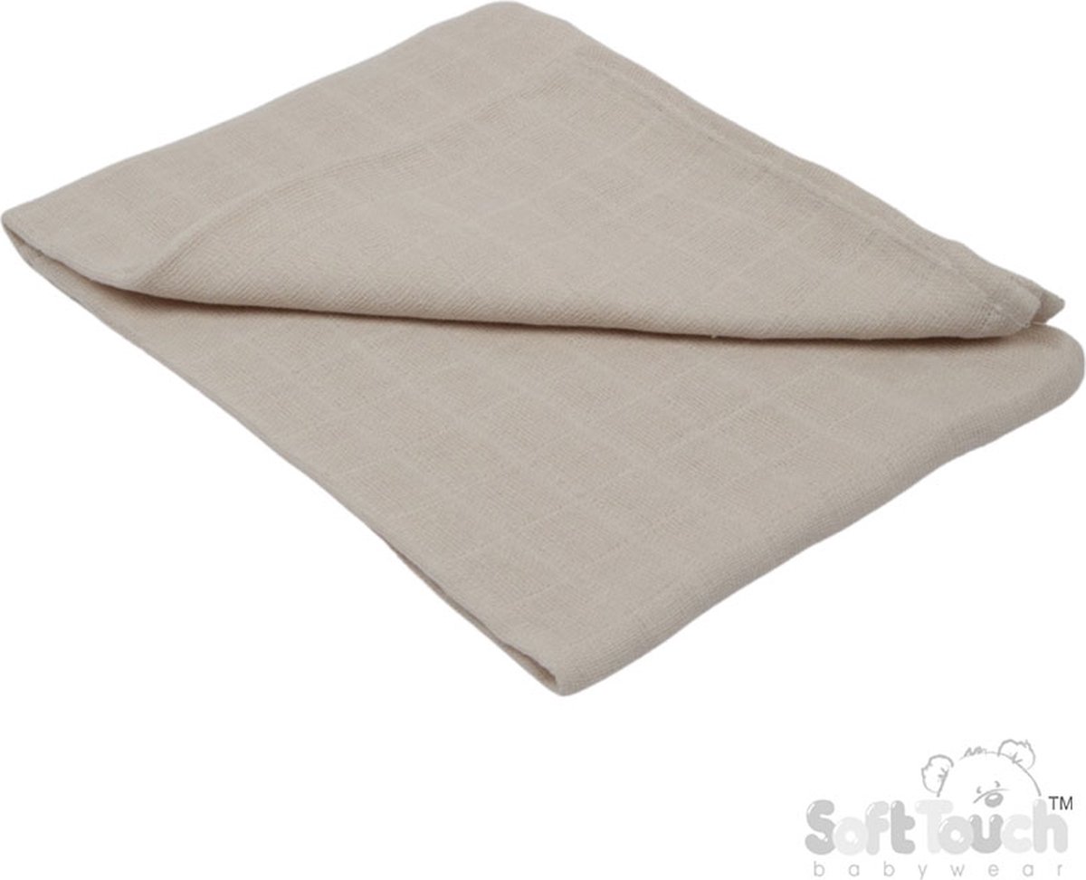 Goedkoopste Soft Touch Hydrofiele Doek Unisex 71 x 71 CM Coffee MS01-COF