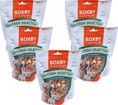 Boxby Chicken Selection - Hondensnacks - 5 x Kip 325 g