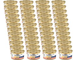 Gourmet Gold Mousse 85 g - Kattenvoer - 48 x Zalm