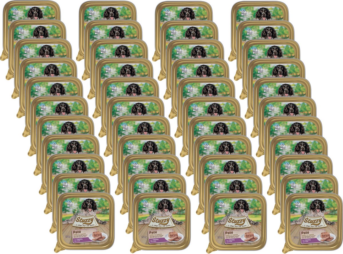 Mister Stuzzy Dog Paté 150 g - Hondenvoer - 44 x Pens