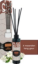 SpringAir Black Satin Geurstokjes - Bloemig - 200 ml - Fragrance Sticks - Huisparfum tot wel 4 maanden