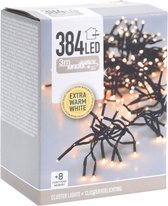 Oneiro’s luxe Clusterverlichting - 384 LED - 2.8m - extra warm wit - kerst – clusterverlichting- feestdagen - winter - verlichting - binnen - buiten – sfeer