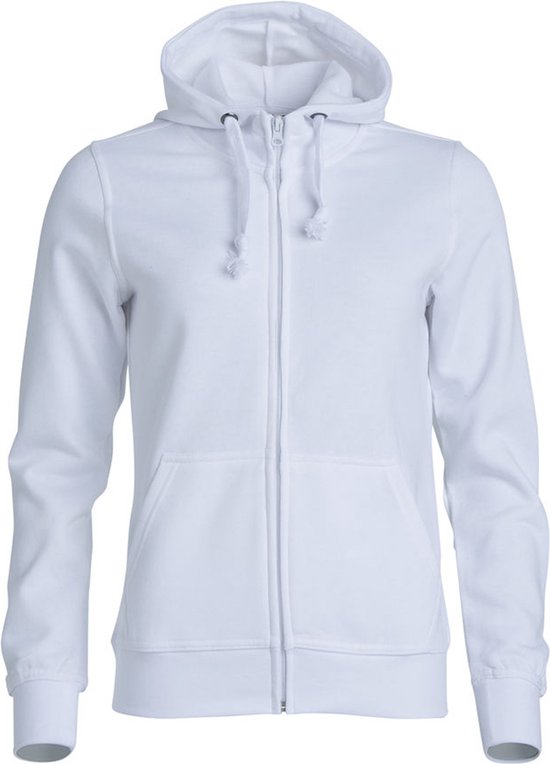 Clique Basic Hoody Full Zip Women 021035 - Wit - XXL