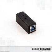 Coupleur USB B vers USB B 3.0, f/f | Câble de signalisation | câble de connexion sam