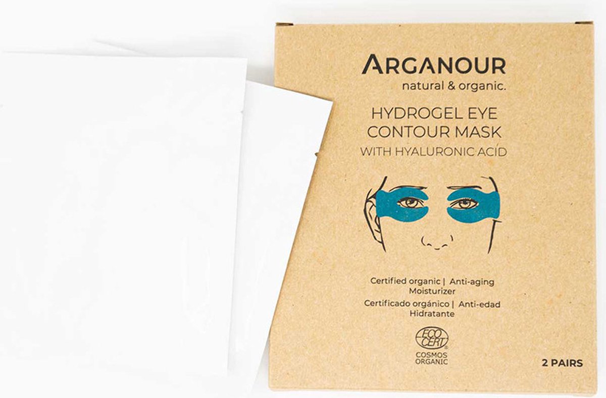 Masker voor Ooggebied Arganour Hidrogel Oogcontour