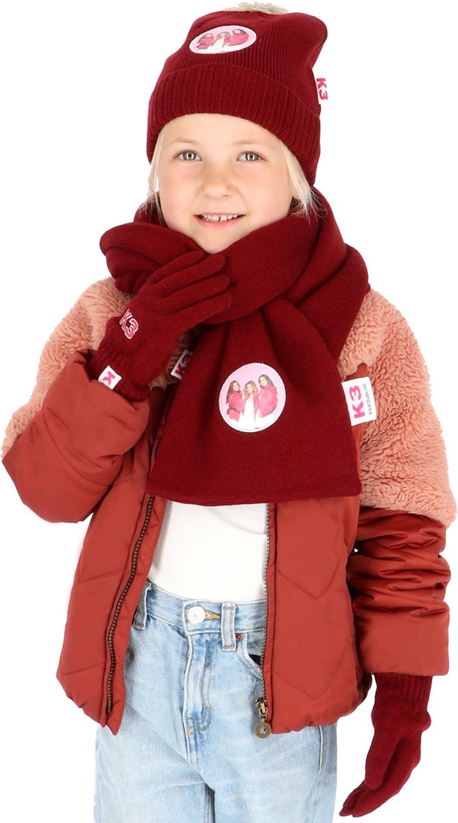 K3 Muts, Sjaal en Handschoenen Winterset! - Met dit voordeelset blijf jij lekker warm deze winter!