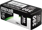 MAXELL - 390 / SR1130SW - Zilveroxide Knoopcel - horlogebatterij - 10 (tien) stuks