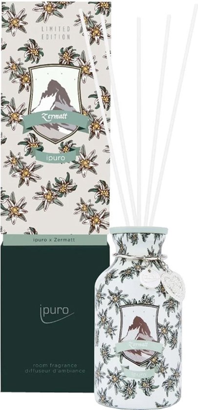 ipuro Limited Edition Raumduft Zermatt diffuseur aromatique Flacon de parfum Vert, Blanc