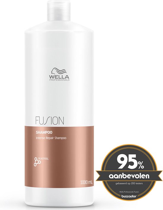 Wella Professionals Fusion Intense Repair Shampoo - 1000 ml - Tegen Haarbreuk