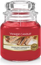 Yankee Candle - Geurkaars - Sparkling Cinnamon - Small Jar