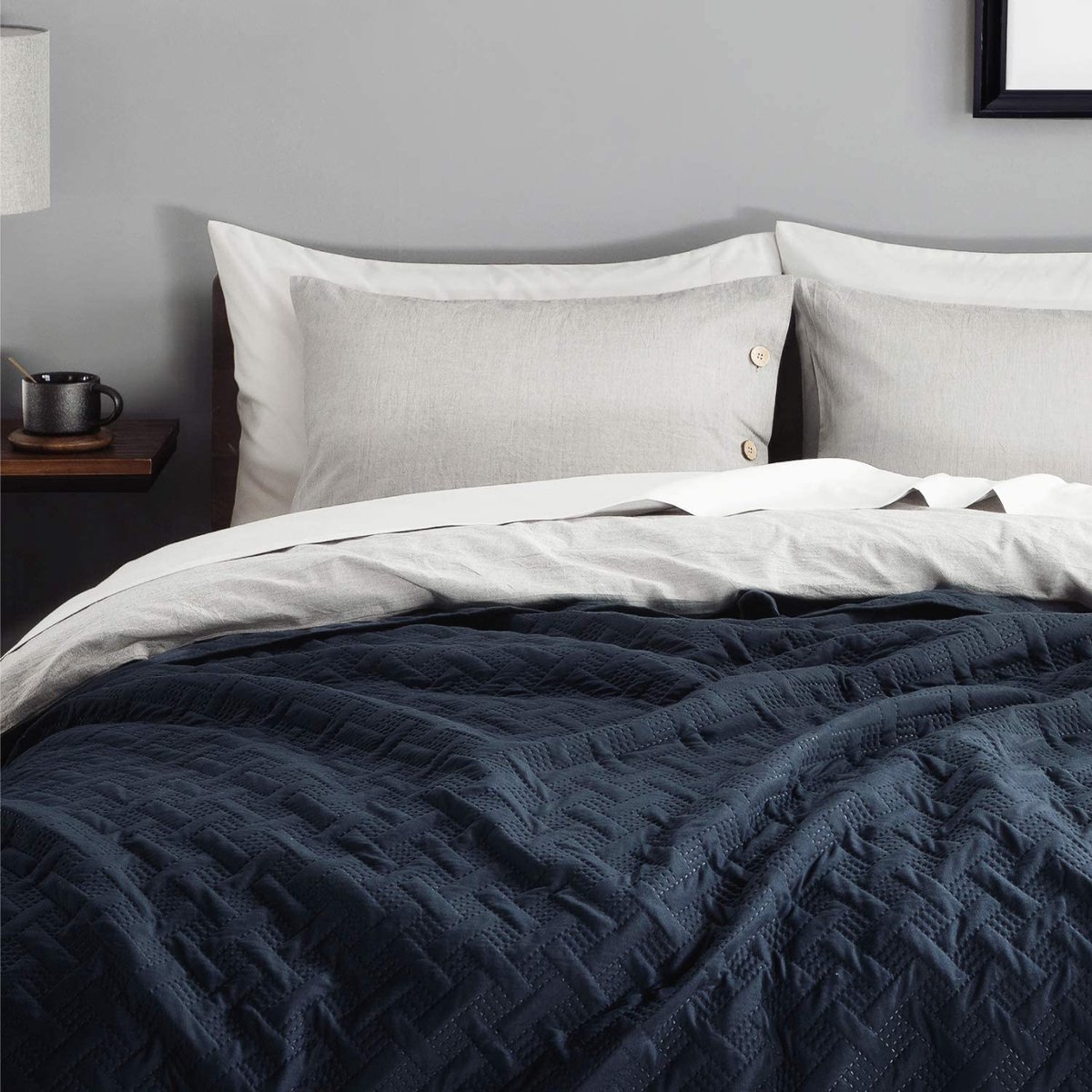 BEDSURE Biancheria da letto 240 x 220 cm, 3 pezzi, colore
