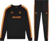 Malelions - Academy -Trainingspak - zwart/oranje