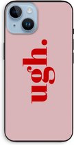 Case Company® - Hoesje geschikt voor iPhone 14 hoesje - Ugh - Biologisch Afbreekbaar Telefoonhoesje - Bescherming alle Kanten en Schermrand