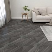 Bol.com Prolenta Premium - Vloerplanken 20 st zelfklevend 186 m² PVC gestreept grijs - Huis en Tuin aanbieding