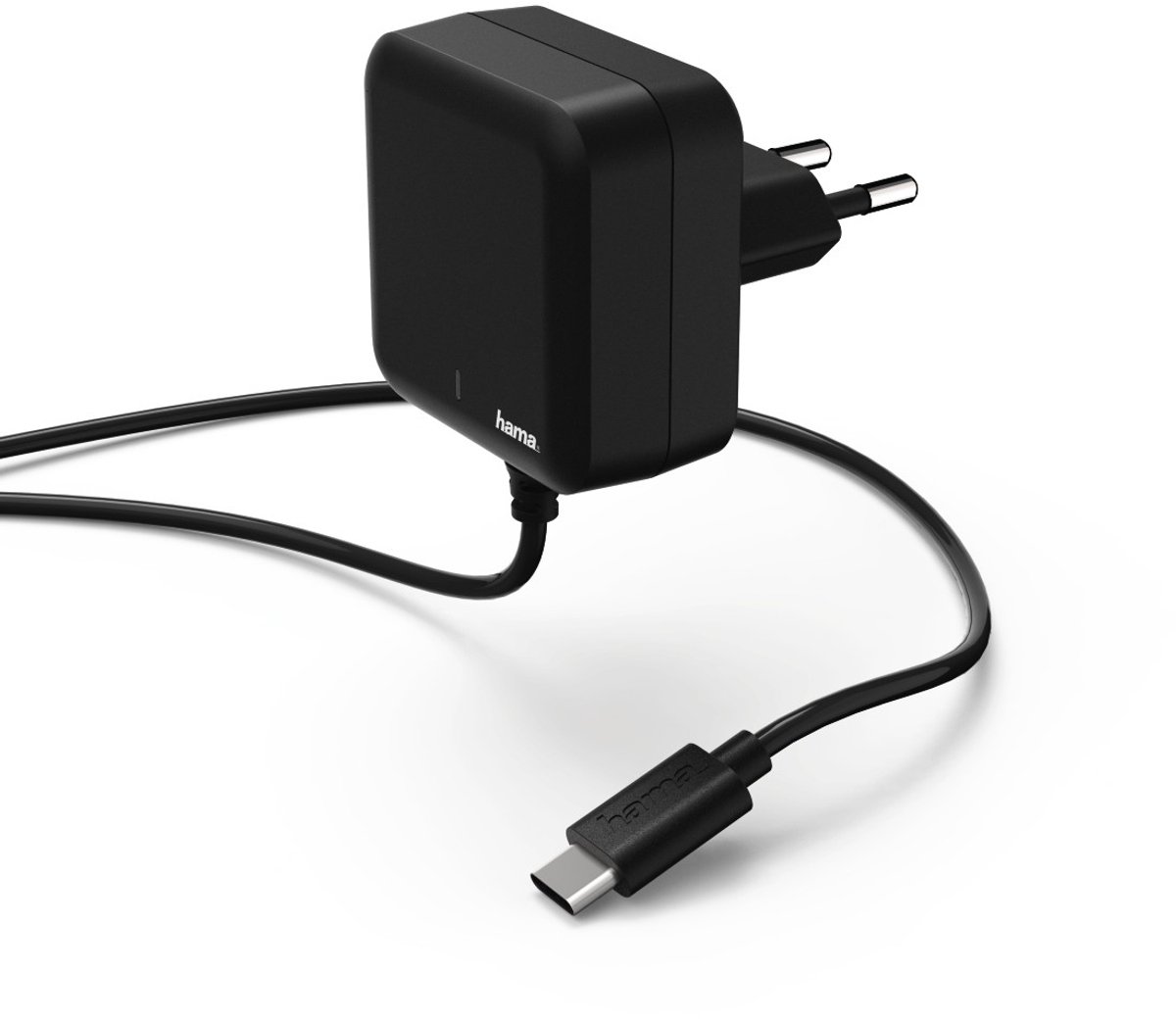 Hama Oplader, USB Type-C, Power Delivery (PD), 3A, zwart