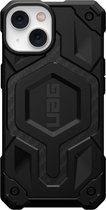 Urban Armor Gear Monarch Pro iPhone 14 Plus Hoesje Geschikt voor Draadloos Opladen met Magnetische Ring Carbon