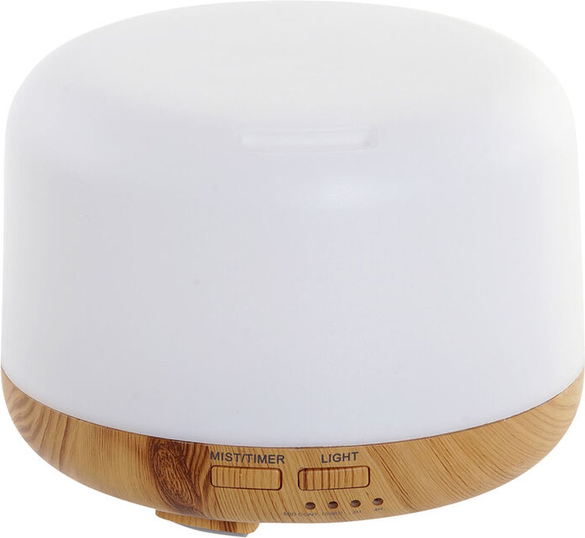 Aromaverstuiver bevochtiger met meerkleurige LED DKD Home Decor (13.5 x 13.5 x 15.5 cm) (300 ml)