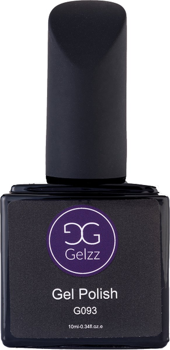 Gelzz Gellak - Gel Nagellak - kleur Purple Rain G093 - Paars - Dekkende kleur - 10ml