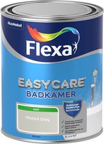 Flexa Easycare - Muurverf Badkamer - Mat - Misted Grey - 1 liter