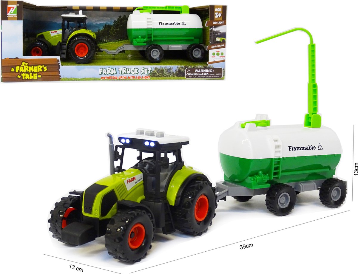 Dickie Toys Tractor Fendt Con Remolque De 26cm – Luces, Sonido Y Accesorios Para Niños +3 Años Juguete Robusto Para Niños 3 Años Dickie Toys Tractor Fendt Con Remolque De 26cm – Luces, Sonido Y Accesorios Para Niños +3 Años Juguete Robusto Para Niños 3 Años