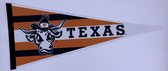 Texas University - University of Texas - Texas Uni - Texas Longhorns - NCAA - Vaantje - American Football - Sportvaantje - Wimpel - Vlag - Pennant - Universiteit - Ivy League amerika - 31 x 72 cm - Cadeau sport - Cadeau uni - Texas Vintage
