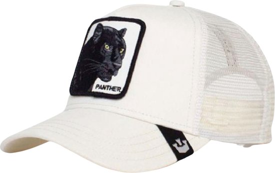 Goorin Bros Mens The Panther Trucker Cap Wit taille TAILLE UNIQUE