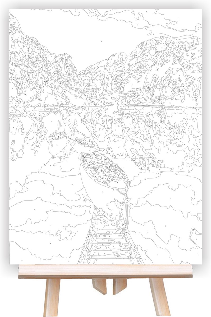 Gutluz Schilderen op Nummer Volwassenen Landschapsstrand - Paint by Numbers Adults - Cadeaus voor Volwassenen en Kinderen vanaf 10 Jaar - Schilderen op Nummer vanaf 10 Jaar Meisjes (40 x 50 cm Gutluz Schilderen op Nummer Volwassenen Landschapsstrand - Paint by Numbers Adults - Cadeaus voor Volwassenen en Kinderen vanaf 10 Jaar - Schilderen op Nummer vanaf 10 Jaar Meisjes (40 x 50 cm