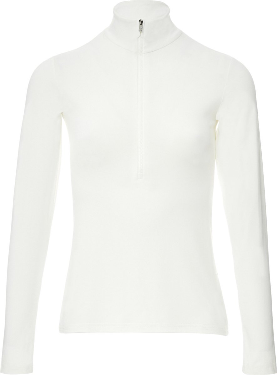 Fusalp Gemini V Woman Pully Wintersportpully Voor Dames Power Stretch Wit