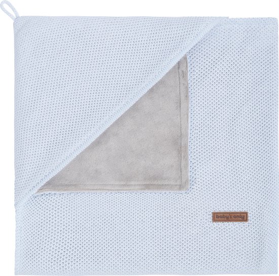 Baby's Only Wikkeldeken soft Classic - poederblauw