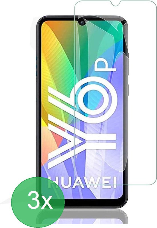 Protecteur d'écran Huawei Y6p 3x - protecteur d'écran - verre - protéger - verre de protection - ZT Accessoires