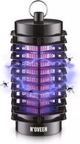 Noveen - Elektrische Muggenlamp - Vliegenlamp - Muggenlamp - Insectenlamp - Insectenlamp met UV-licht - Insectenverdelger – 3 Watt / 600 Volt