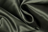15 meter satijn stof - Donkergrijs - 100% polyester