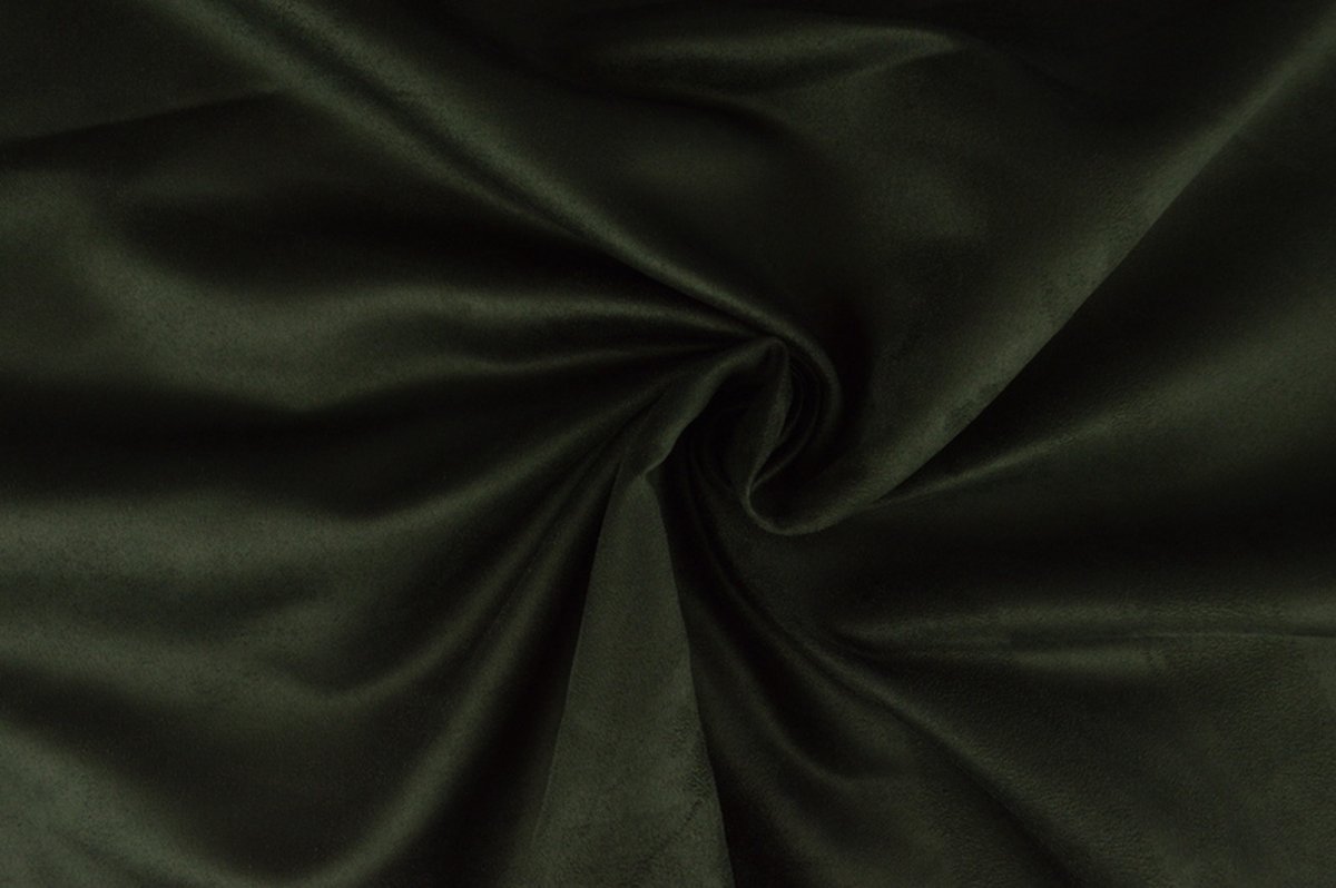 10 meter suedine - Donkergrijs - 100% polyester