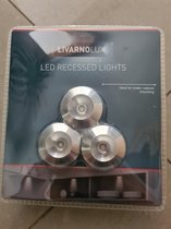 Livarno lux 3 LED inbouwspots