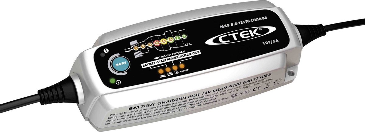 Chargeur d'entretien CTEK MXS 5.0 12V