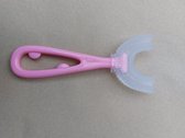 Kindertandenborstel - U-Vormig - Babytandenborstel - Tandenborstel - 360 Graden - Zachte Siliconen - Bijtring - Handtandenborstel