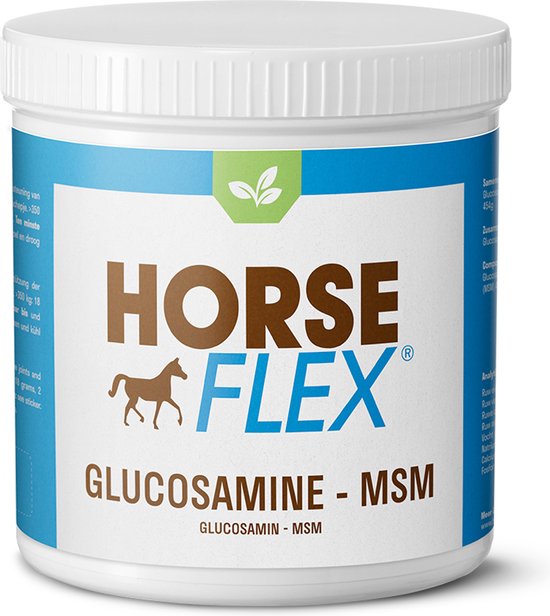 HorseFlex Glucosamine-MSM - Paarden Supplementen - 1000 gram HorseFlex Glucosamine-MSM - Paarden Supplementen - 1000 gram