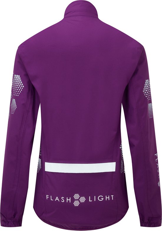 dhb Flashlight Waterproof Jacket Women, violet