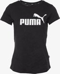 Zwart Puma T-shirt met kort mouwen en wit Puma logo op de borst.
