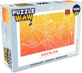Puzzle Plan de la ville - Heerlen - Pays- Nederland - Puzzle - Puzzle 1000 pièces adultes - Carte