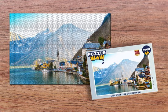 Puzzle Hallstatt en Autriche - Puzzle - Puzzle 1000 pièces adultes