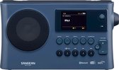 Sangean WFR-28BT - Bluetooth - Radio Internet - Radio FM/ AM - Blauw foncé