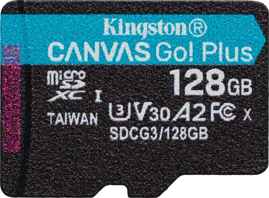 Kingston microSDXC Canvas Go Plus 128 GB