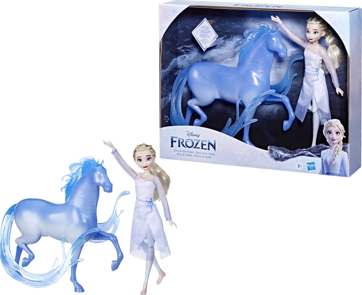 Disney-La Reine des Neiges 2-Elsa et Nokk-Coffret Poupée et Cheval