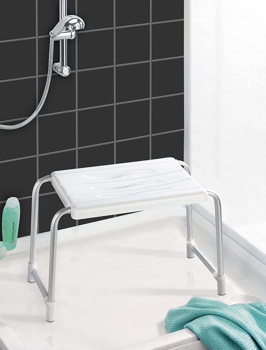 Douchekruk - in hoogte verstelbaar – shoer chair bath chair douchestoel - rechthoekig - douchestoel voor senioren - Merkloos